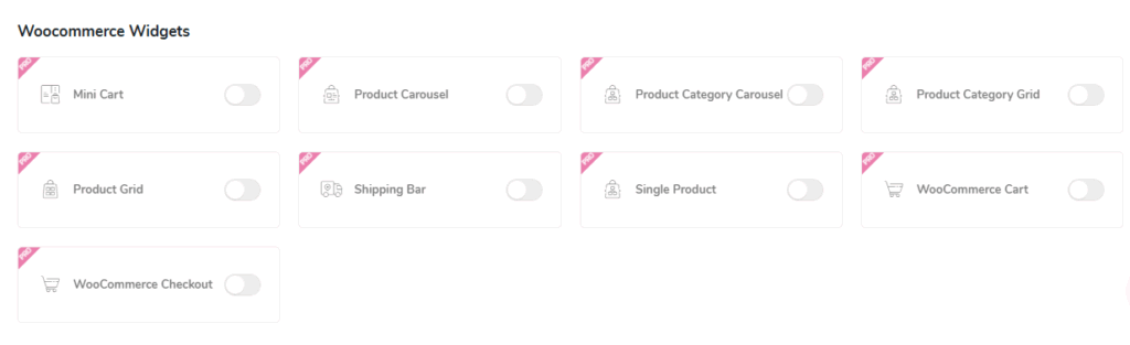 ハッピーエレメンターアドオンのウィジェット
